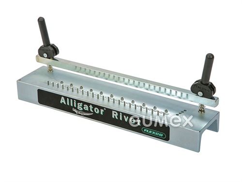 ALIGATOR RIVET ART für die Montage ALIGATOR RIVET Kupplungen, Anschlussbreite 175mm,verzinkter Stahl, 